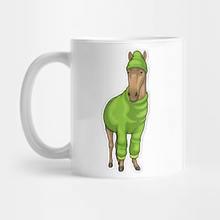 Horse Sweater Beanie Mug